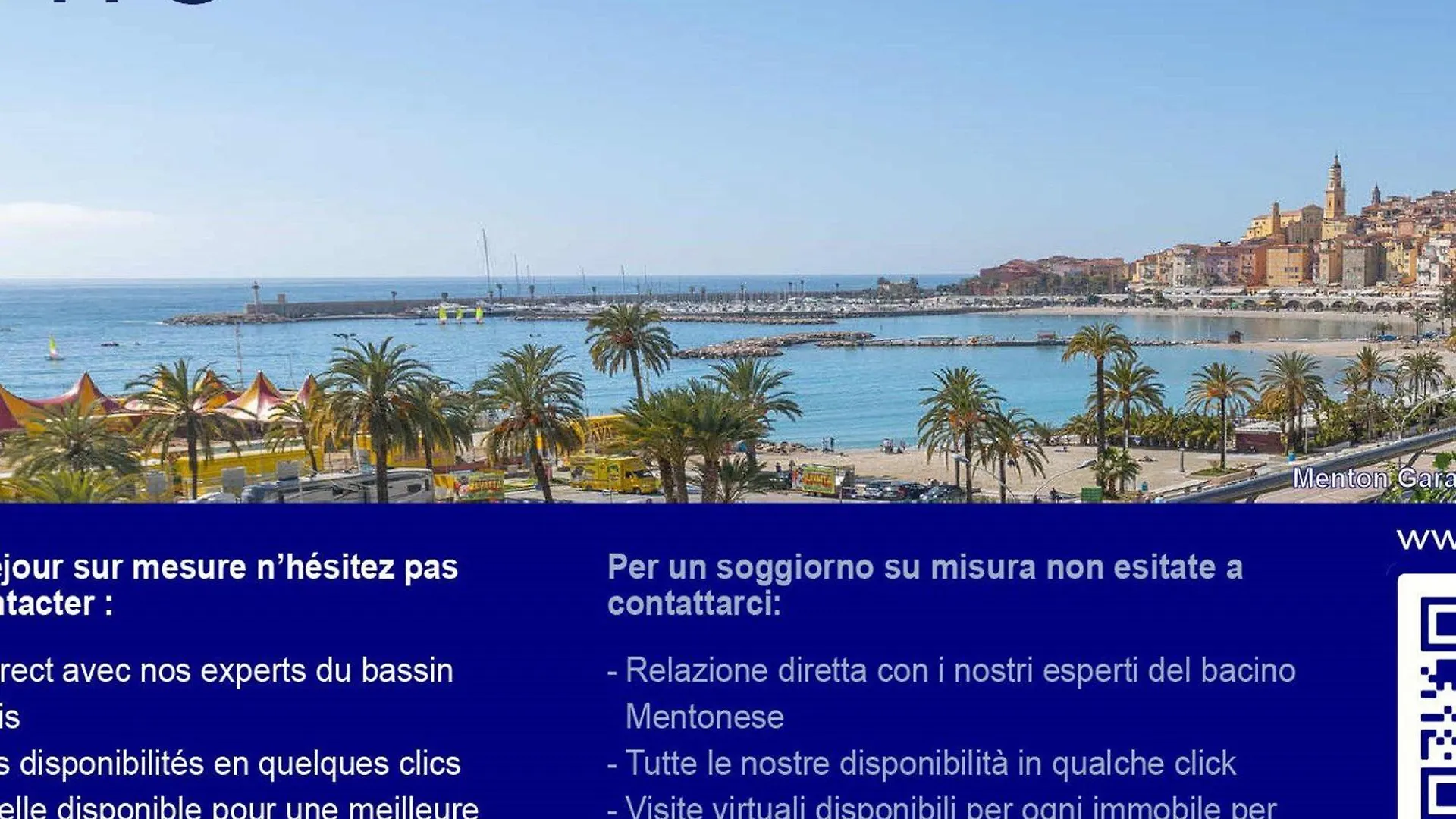 Beau 3P Renove Avec Terrasse, Parking Prive Et Climatisation - Fr-1-196-267 Apartment Menton